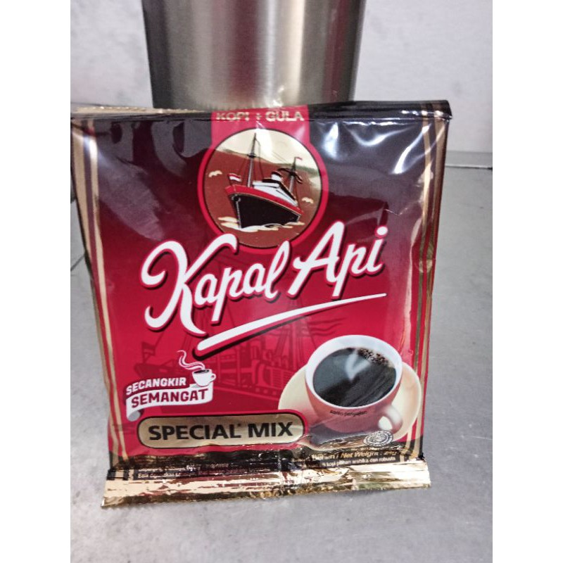 

kapal api kopi hitam + gula