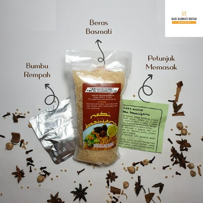 

gr20111r Nasi Kebuli Briyani Kabsah Instan - Kabsah Sv012Ss