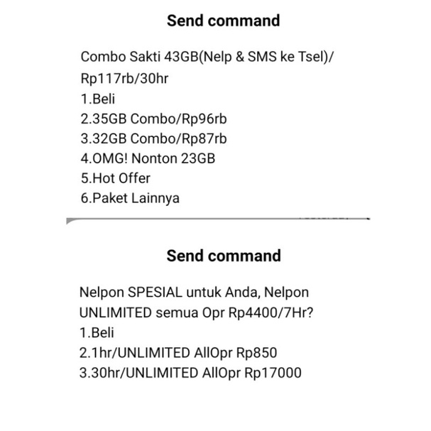 (grosir per 100kartu) kartu perdana simpati combo sakti 43gb 35gb 32gb &amp; nelpon sakti