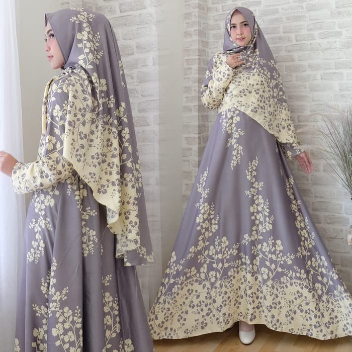 GAMIS WANITA MUSLIMAH TERBARU | GAMIS SYARI WANITA MUSLIM | MAXI DRES LENGAN PANJANG MAXMARA