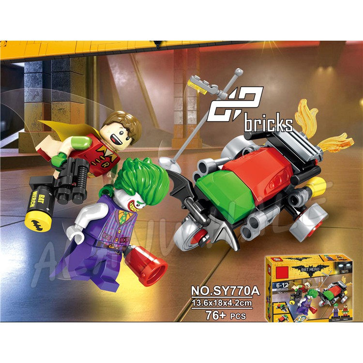 LEGO Batman SY 770A The Joker & Robin 3 In 1