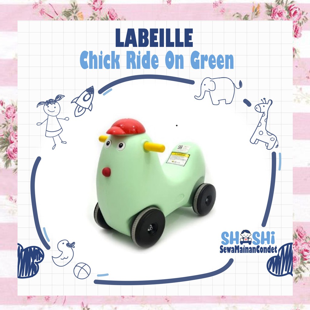 Sewa  Labeille Chick Ride On Green