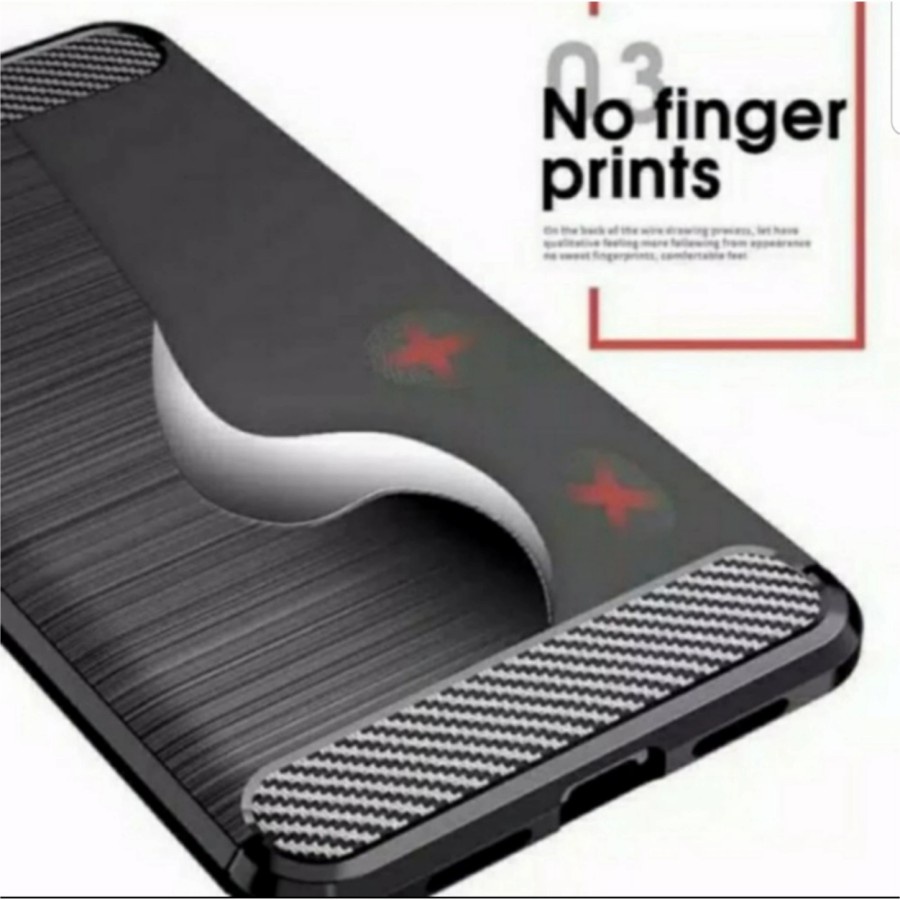 Case VIVO Y21 / Y21S / Y33S Armor Slim Carbon Premium Soft Case Casing