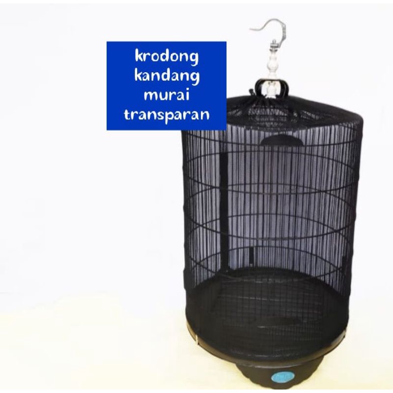 Krodong murai transparan kandang murai - kredong kelambu