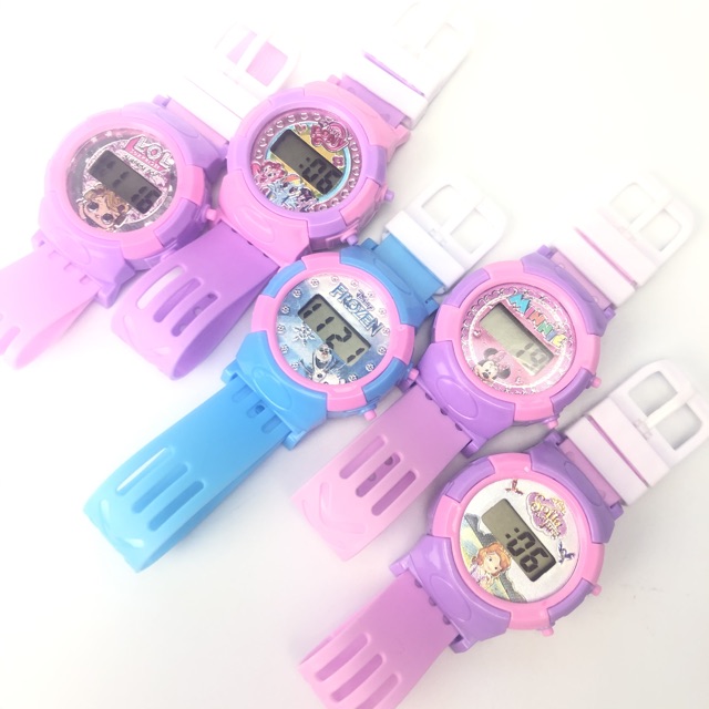 ［Ready Stock］Jam tangan anak set Rebana Party Toys  5558