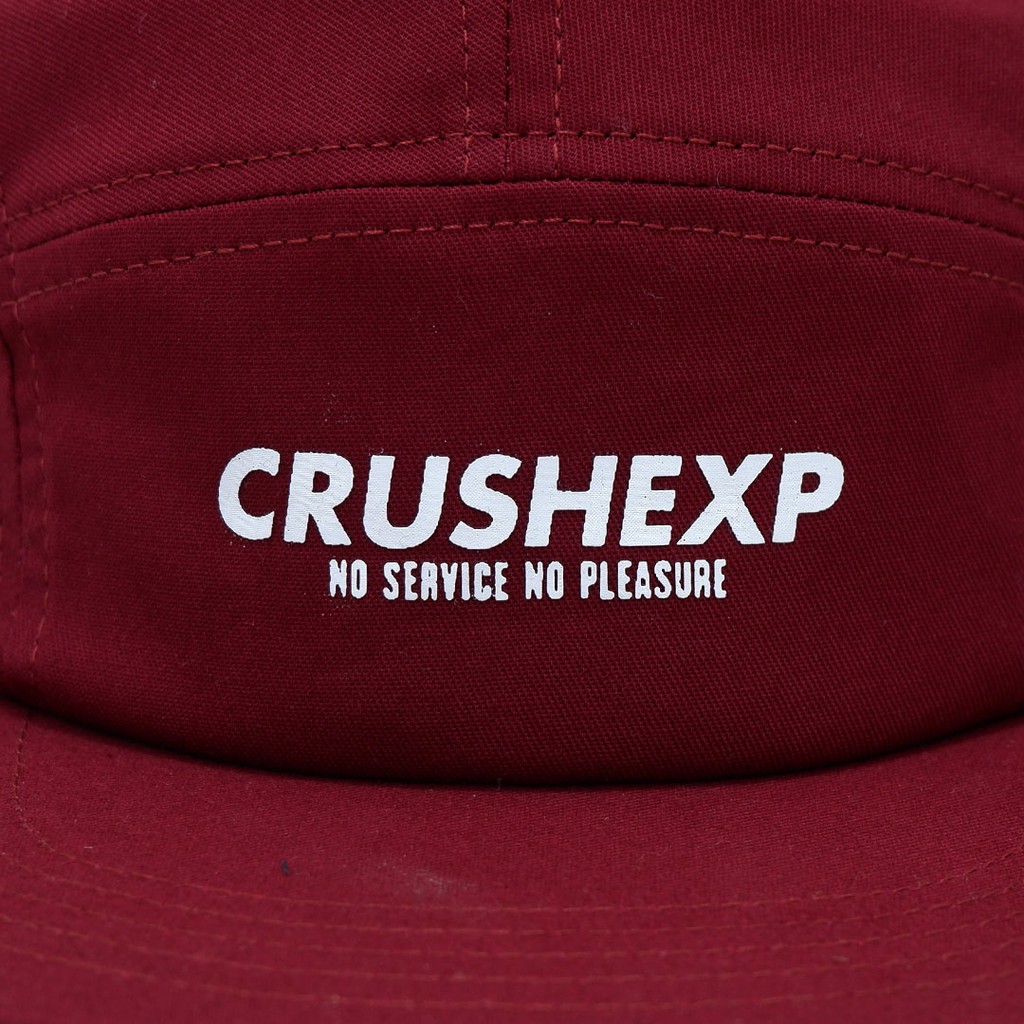 CRUSH EXP Topi Five Panel STC0135 - MAROON