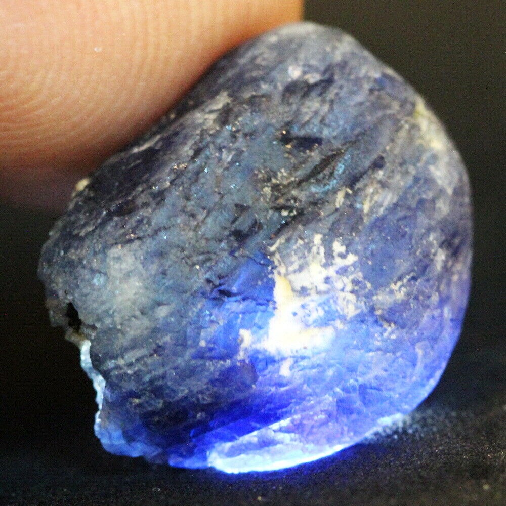 15.90CT. Blue Sapphire Burma Mogok Rough Natural