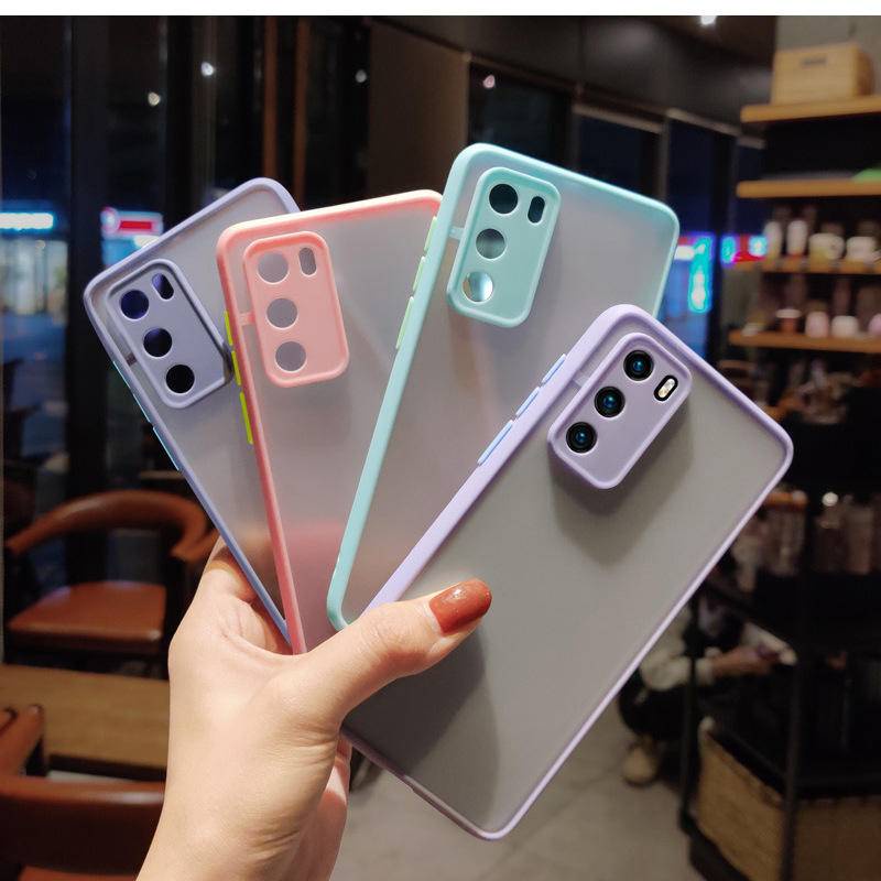 Case Lubang Kamera Warna Kontras Untuk Redmi Y2 S2 3 4X 4A 5A 6 6A Pro Plus