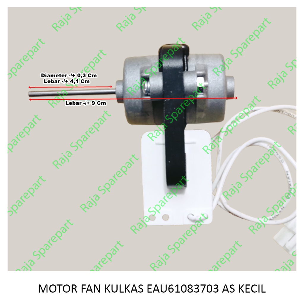 MOTOR FAN KULKAS LG EAU61083703 ( AS KECIL )