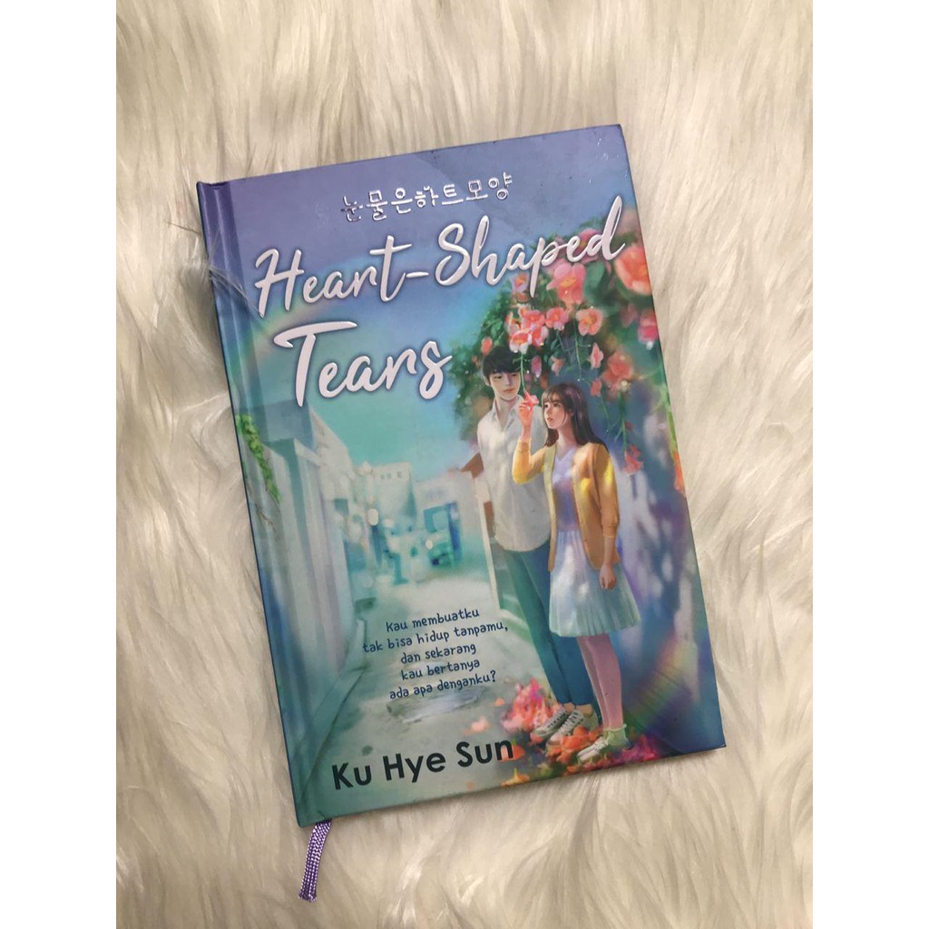 Heart Shaped Tears oleh Ku Hye Sun, Novel Terjemahan Romantis, Buku Baru Original Hardcover Segel