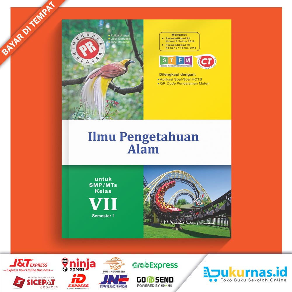 Buku PR IPA SMP Kelas 7 Semester 1 LKS Intan Pariwara 2020