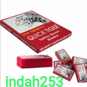 SILET QUICK TIGER ISI 100 PCS