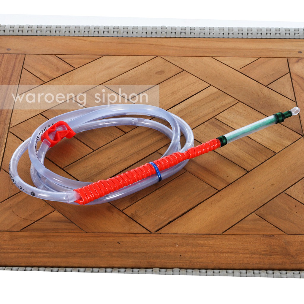 Alat sipon siphon shipon sifon aquarium cupang size M pembersih kotoran didasar soliter aquarium