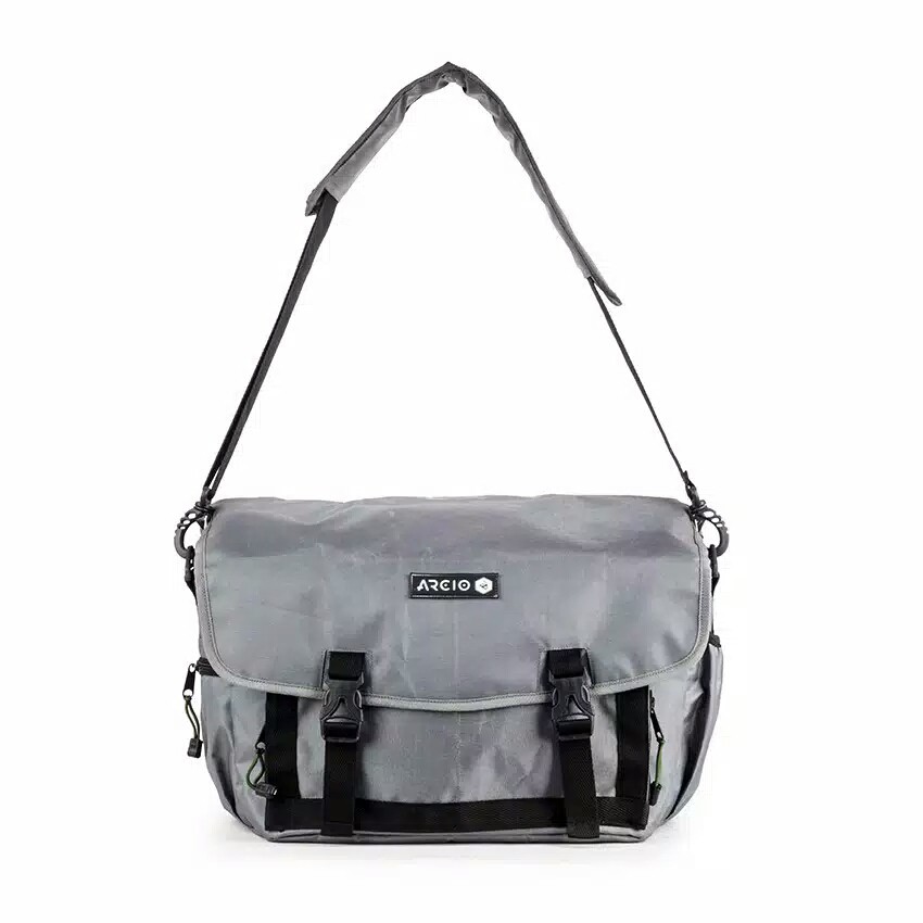 DELTA GREY - Tas Slempang Messenger Multifungsi Sling Bag Pria Wanita - Slingbag