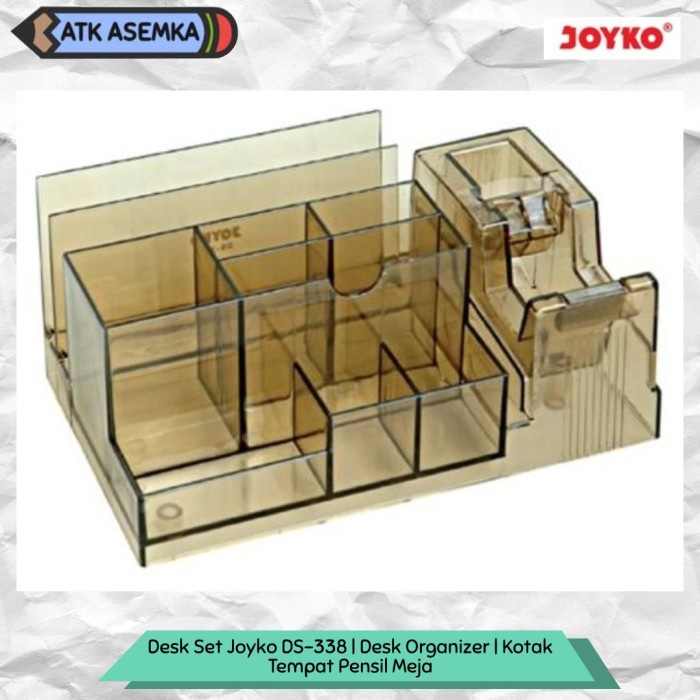 

Kusus Hari Ini Desk Set Joyko Ds-338 Desk Organizer Kotak Tempat Pensil Meja Diskon