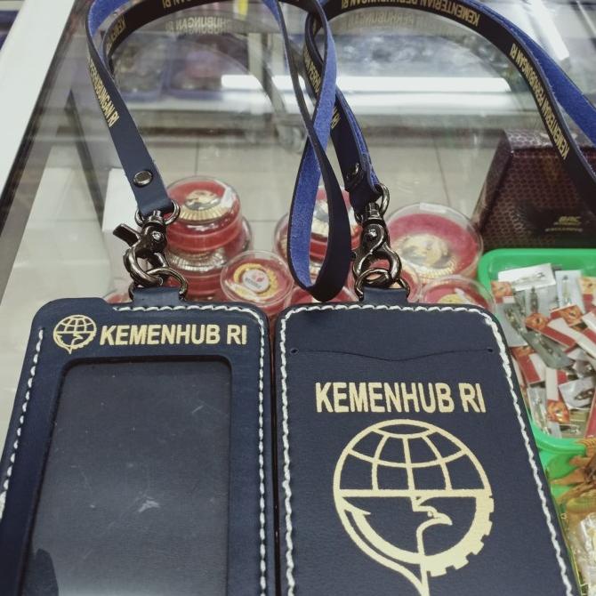 

(READY COD) id card Kemenhub biru PROMOKode 2635