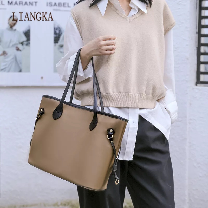 TAS TOTEBAG WANITA SINTETIS PREMIUM KOREAN STYLE 3 WARNA