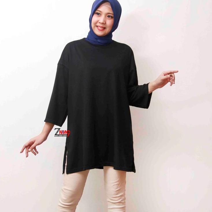Menarik.. OVERSIZE HIJAB POLOS / KAOS POLOS OVERSIZE / OVERSIZE WANITA BASIC