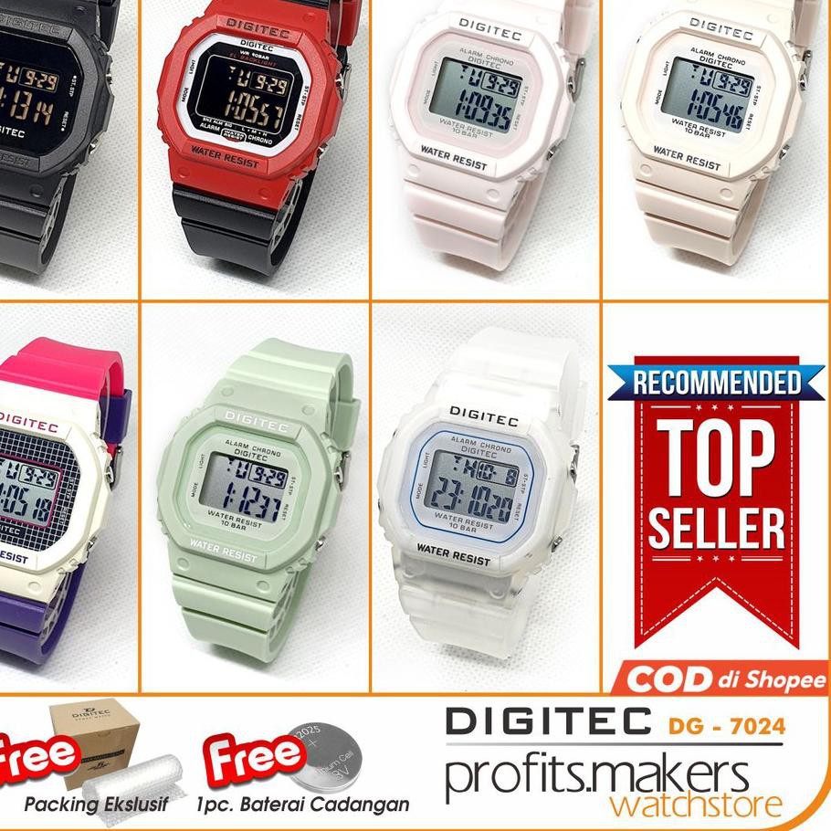 ● DIGITEC DG7024 / DG 7024 / DG-7024 / DG 4088 / DG-4088 / DG4088 Watch Jam Tangan ORIGINAL ✽