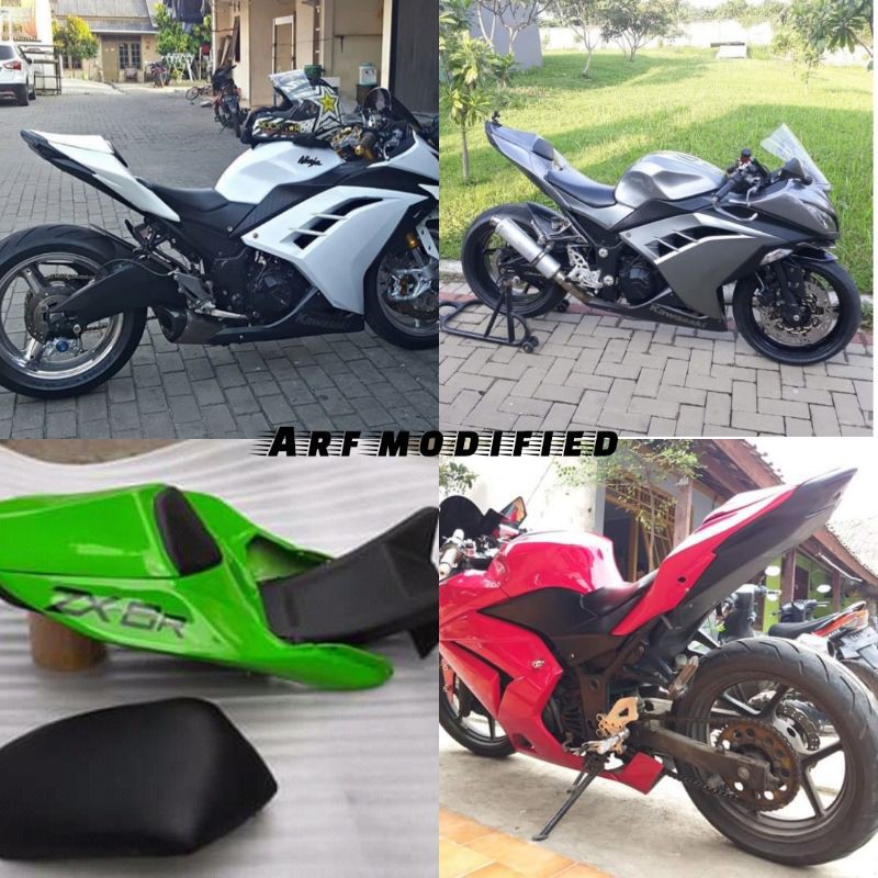 Kondom tangki ninja fi dan body belakang ninja 250 fi