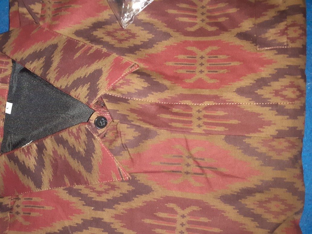 Asmoro Panjang Kemeja Batik Pria Full Furing Bahan Katun Halus Primisima