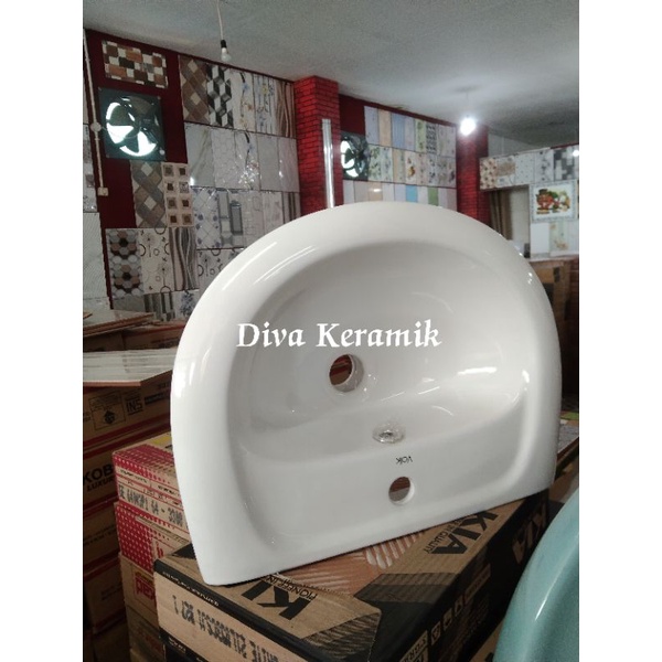 WASTAFEL CUCI TANGAN KERAMIK MERK VOLK