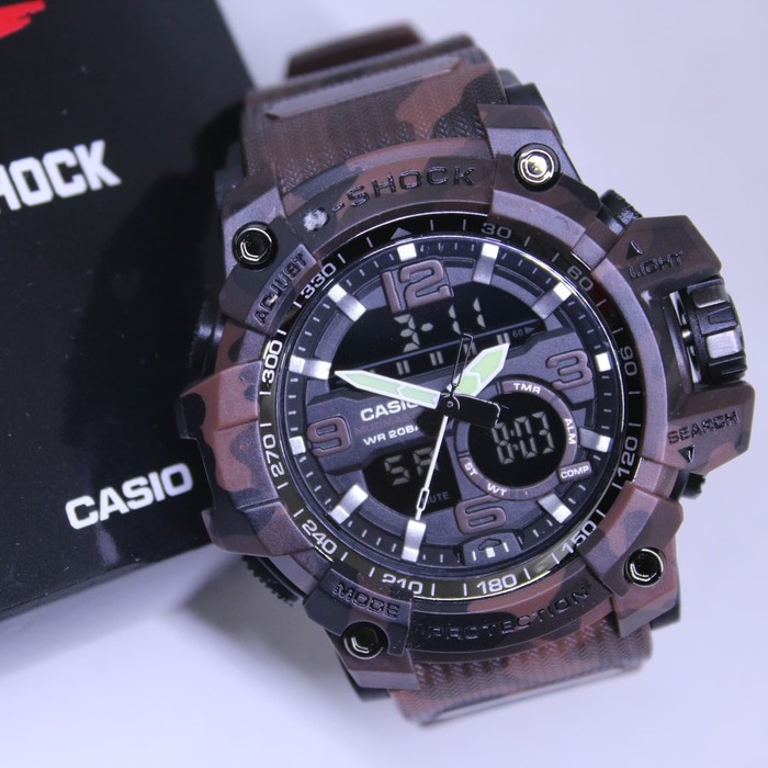 Jam tangan G Shock Army GG 1000 Brown