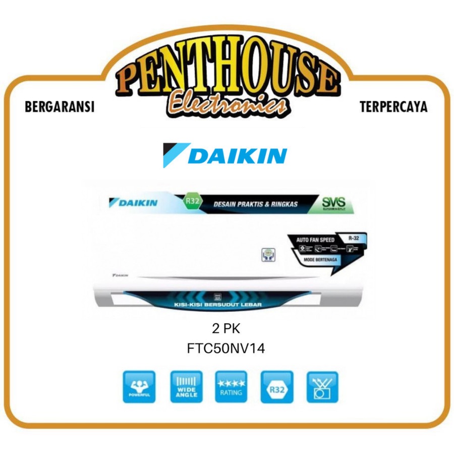 Daikin AC 2PK FTC 50 NV14 / 2 PK FTC50NV14 Thailand