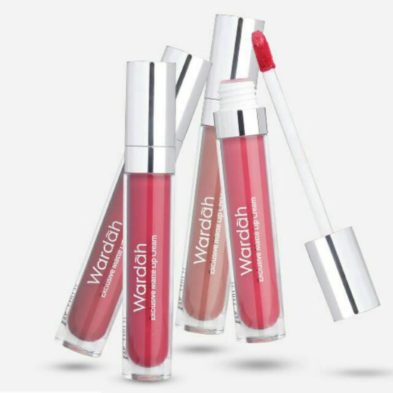 Wardah Lip Cream Exclusive Matte - Kemasan Lama EXP Panjang 2024 2025 Terdaftar BPOM