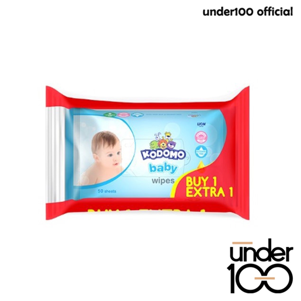 ❤ UNDER100 ❤ KODOMO Baby Wipes | Tisu Basah Bayi | Alcohol Free | Vitamin E