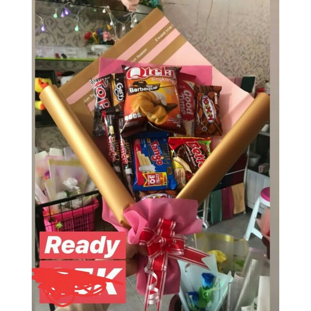 Buket Makanan Termurah, isinya banyak ukurannya cukup besar ya