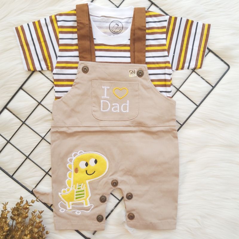 Baju setelan Kaos baju baby kodok Gambar beruang kacamata lucu fashion bayi