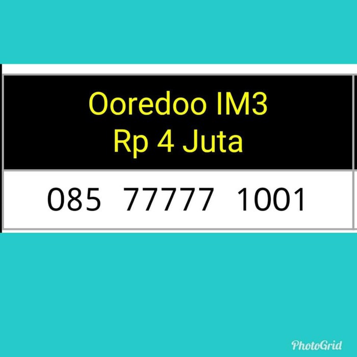 085 77777 1001)IM3 OOREDOO,TERUPDATE