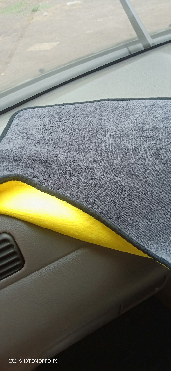 Lap Microfiber Tebal Lembut 2 Warna Anti Lecet Serbaguna 30x30 Premium