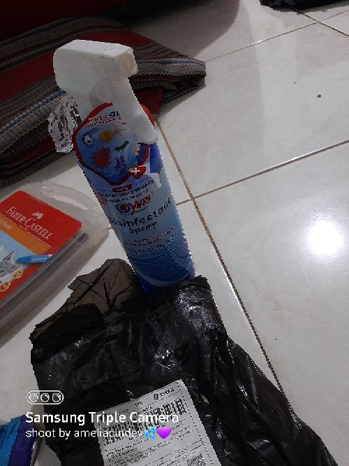 Disinfectant Desinfektan Desinfectant Yuri Spray Semprot 500ml (gojeg/grab/instnt Kurir Only)