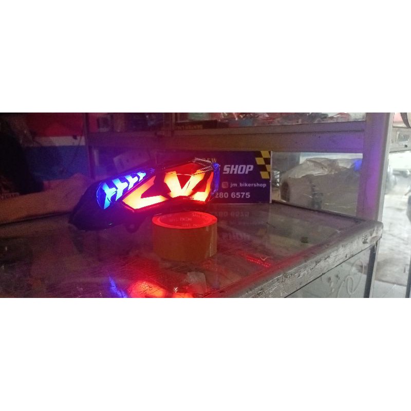 lampu stop Custom Honda Vario led 125 / 150 PNP langsung pasang
