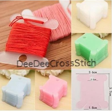 

Bobin Plastik Transparan Pink