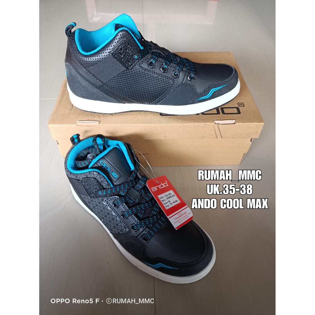 SEPATU ANDO ANAK LAKI LAKI/SEPATU ANDO ORIGINAL/SEPATU MODEL KEKINIAN/SEPATU ANDO COOL MAX