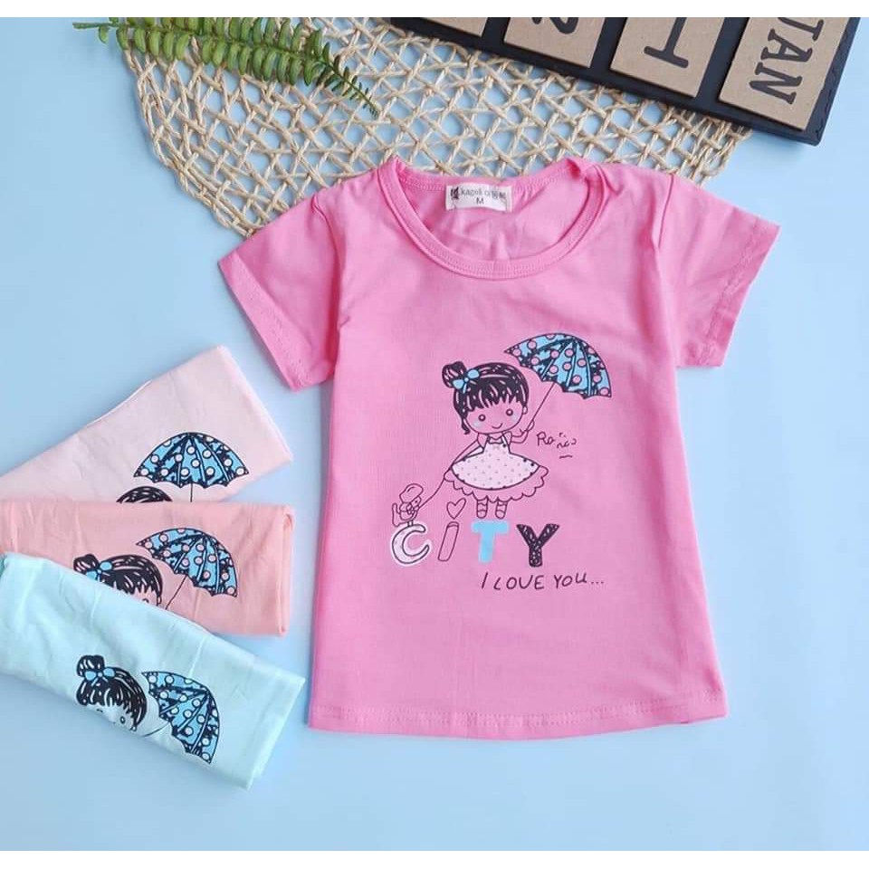 KAOS BAYI USIA 6 BULAN - 5 TAHUN | BAJU ANAK PEREMPUAN IMPORT | KAOS ANAK PREMIUM