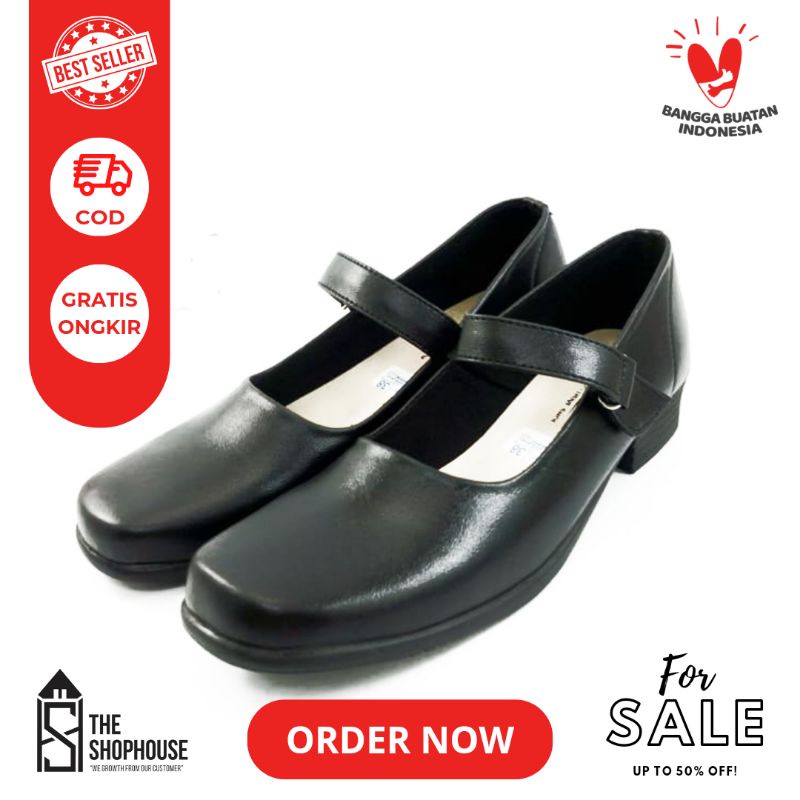 SEPATU PANTOFEL WANITA FORMAL PASKIBRA FORMAL SEPATU KERJA WANITA