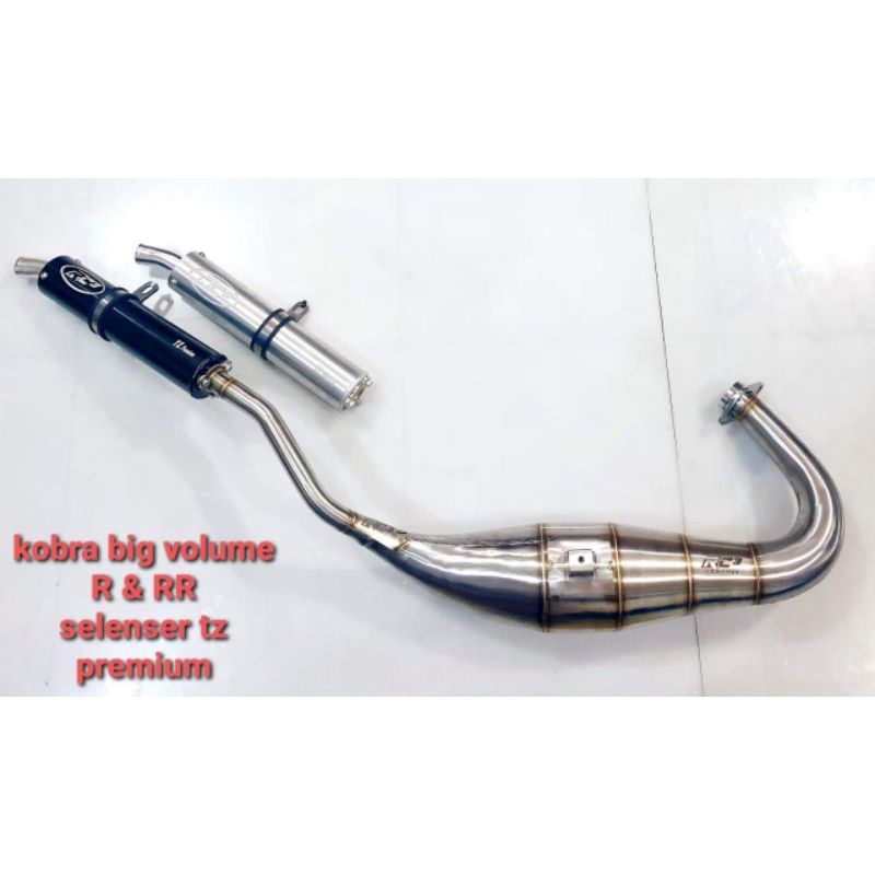 KNALPOT RC3 NINJA R NINJA SS NINJA RR SILENCER TZ PREMIUM BIG VOLUME COBRA STAINLES