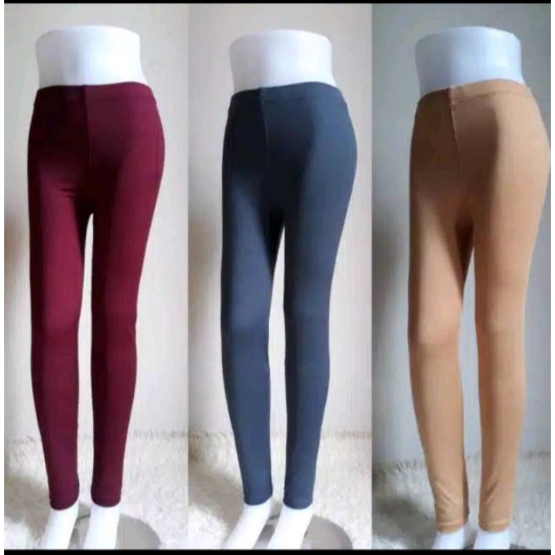 Legging Panjang Spandek Premium High Standar &amp; Jumbo Bb 45-90Kg