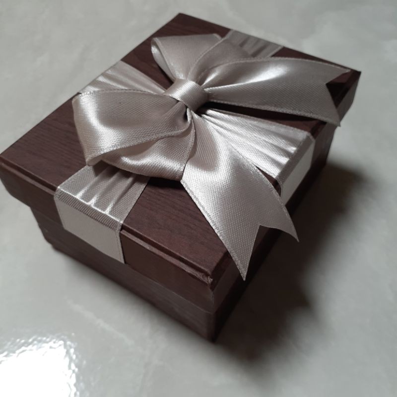 CERES DARK BROWN HARDBOX GIFTBOX DARK COKLAT KOTAK KADO Custom Size dan Warna