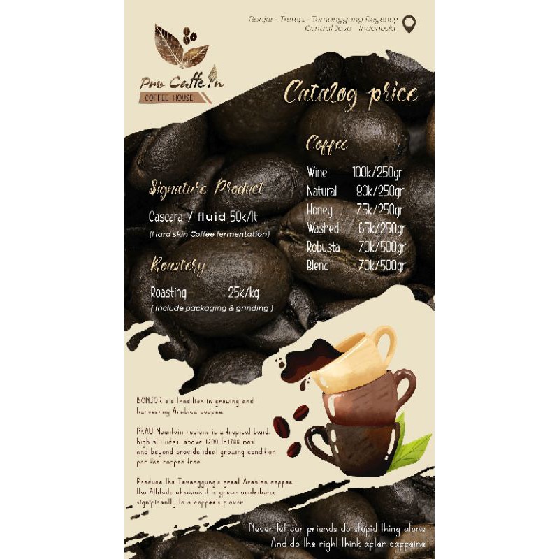 

kopi bonjor lereng gunung prau#coffee#robusta#arabica
