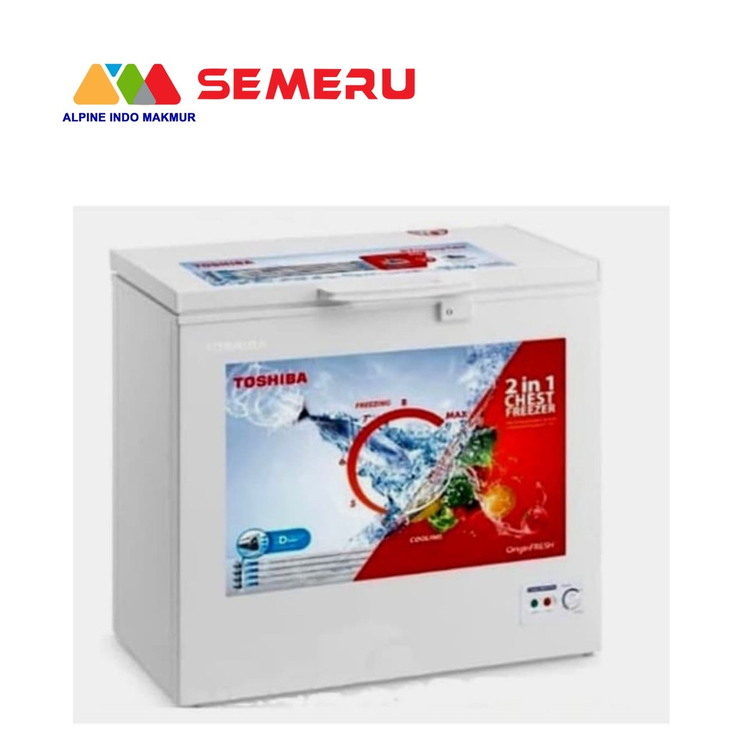 TOSHIBA CHEST FREEZER 260 L CR-A320I (KHUSUS MAKASSAR)