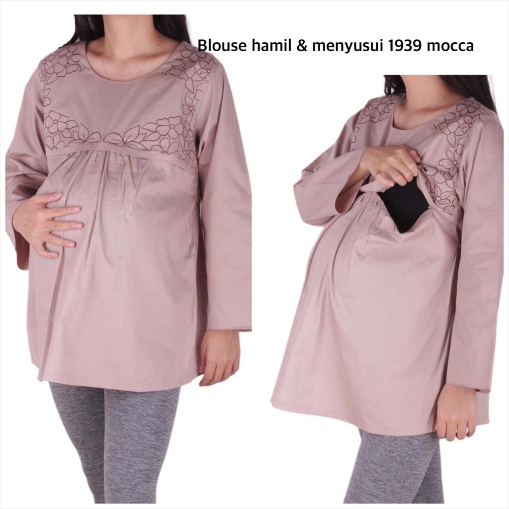 Baju Hamil Blouse Hamil Menyusui 1939