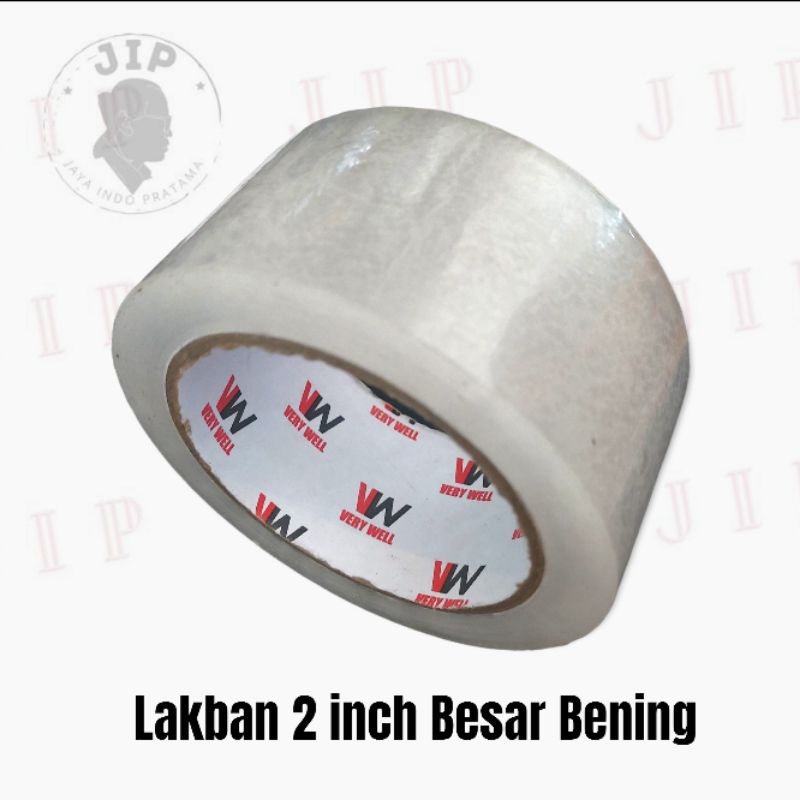 

Pajero Lakban / Very Well Opp Tape (1roll) - Plakban Opp Bening 2" 90yard