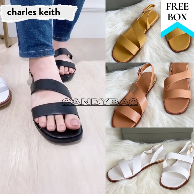 Flat Shoes Wanita - Charles And Keith Import Flatshoes Sepatu Flat 065