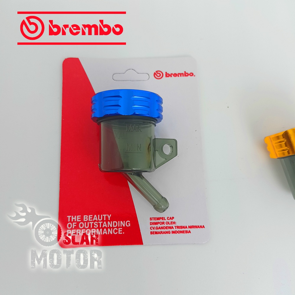 TABUNG MINYAK REM BOTOL OIL CUP CNC BREM IMPORT SILL VARIASI DEPAN NEW motor