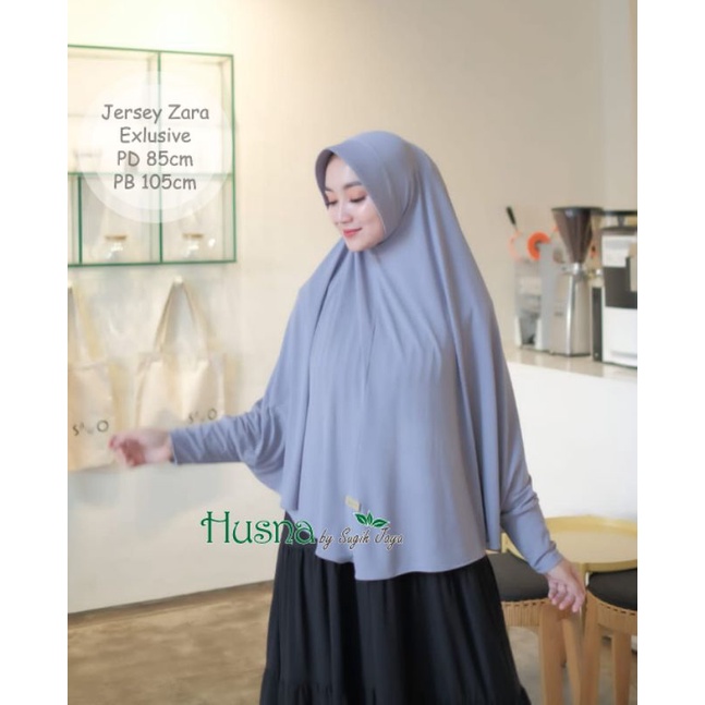 jilbab tangan jumbo ORI Husna